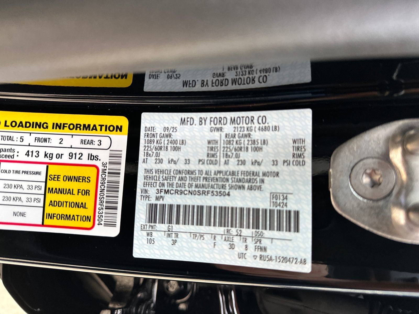 New 2025 Ford Bronco Sport Outer Banks w/ Outer Banks Tech Package+ AWD/4WD image 30