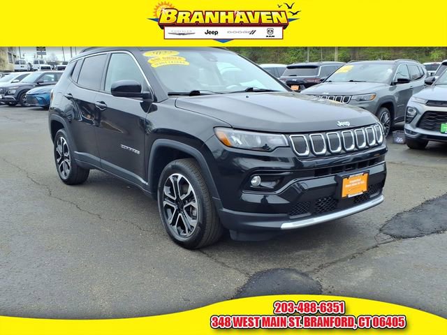 Certified 2022 Jeep Compass Limited w/ Sun and Sound Group AWD/4WD image 1