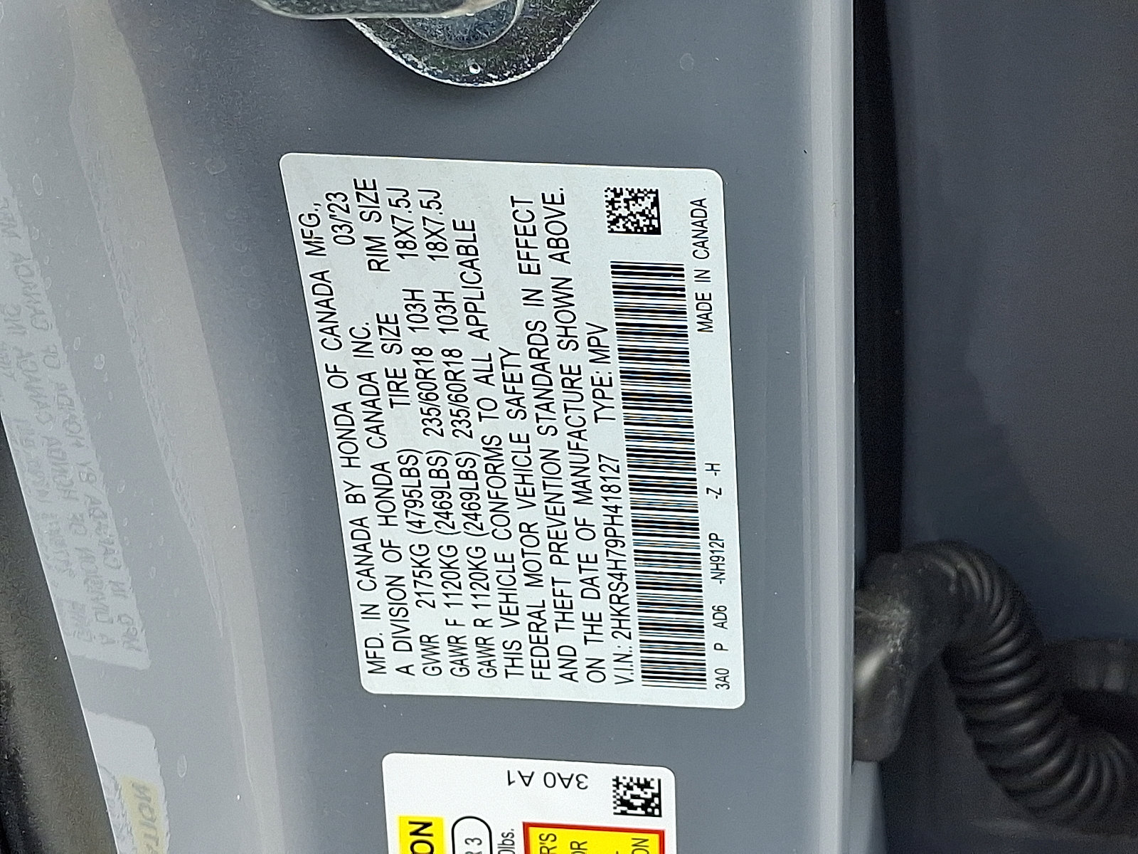 Used 2023 Honda CR-V EX-L image 4