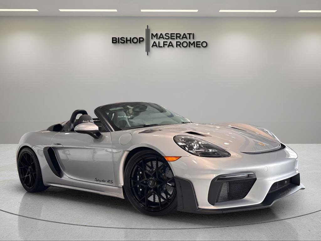Used 2025 Porsche 718 Boxster Spyder RS RWD image 1