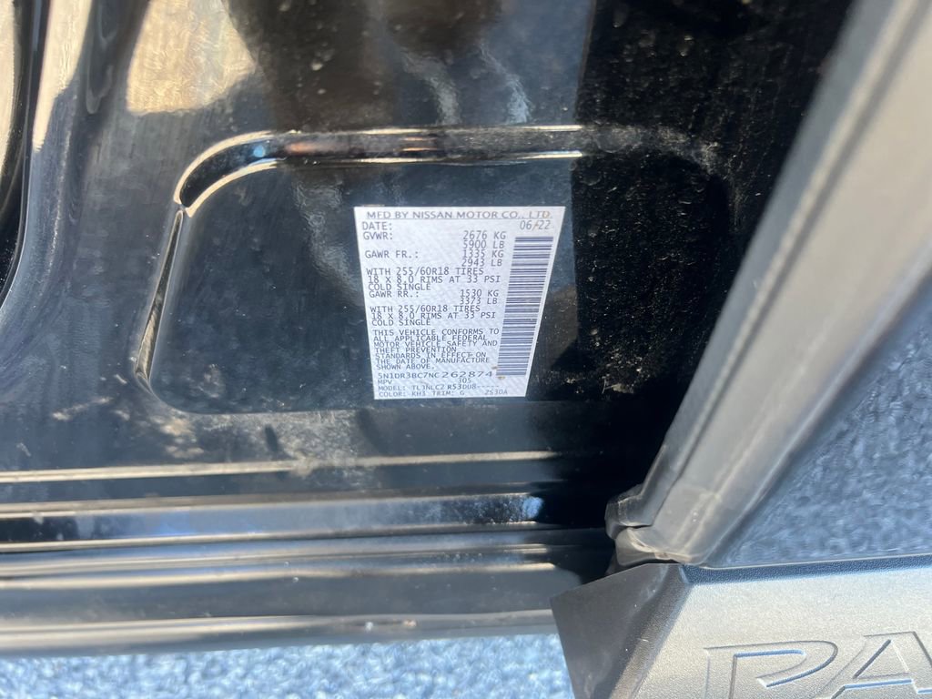 Used 2022 Nissan Pathfinder SV image 29