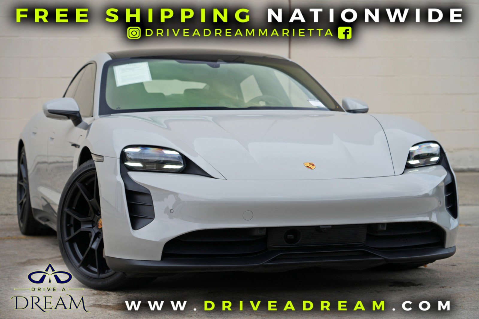 Used 2023 Porsche Taycan GTS AWD/4WD image 2