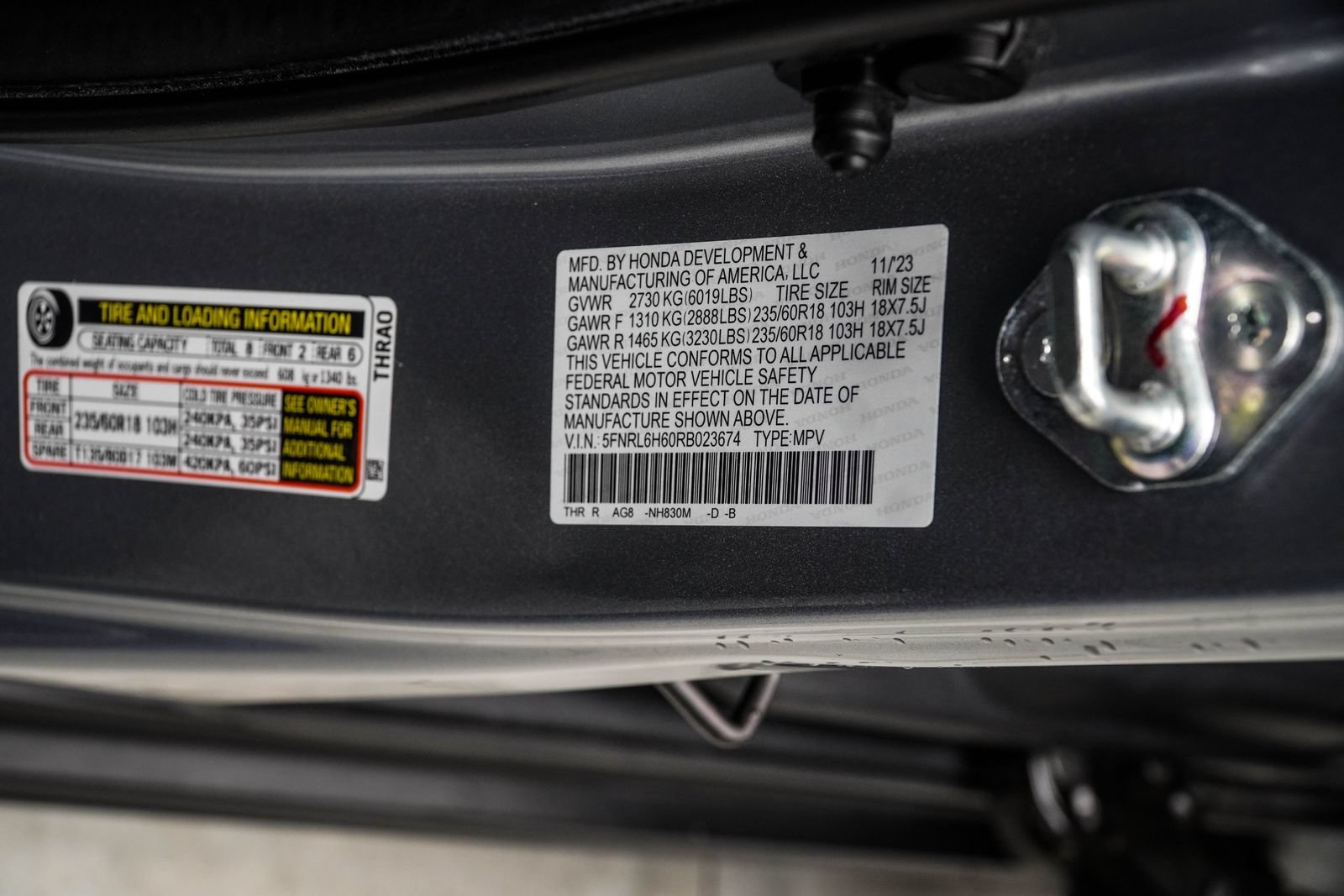 Used 2024 Honda Odyssey EX-L image 38