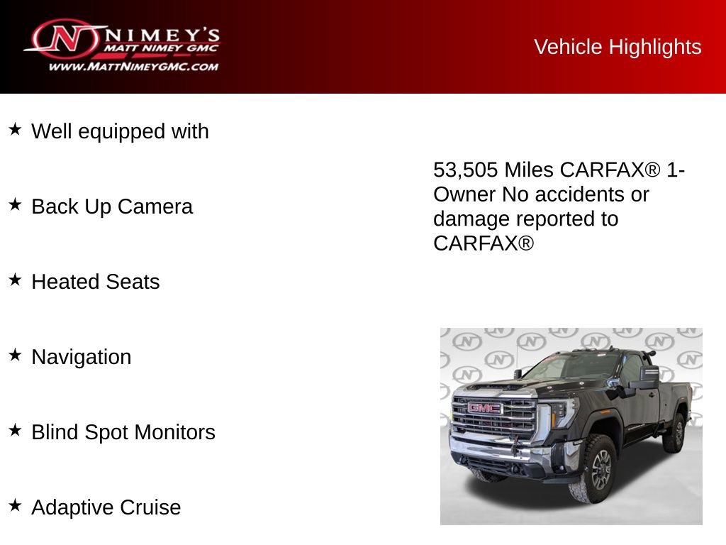 Used 2024 GMC Sierra 3500 SLE w/ SLE Convenience Package AWD/4WD image 6