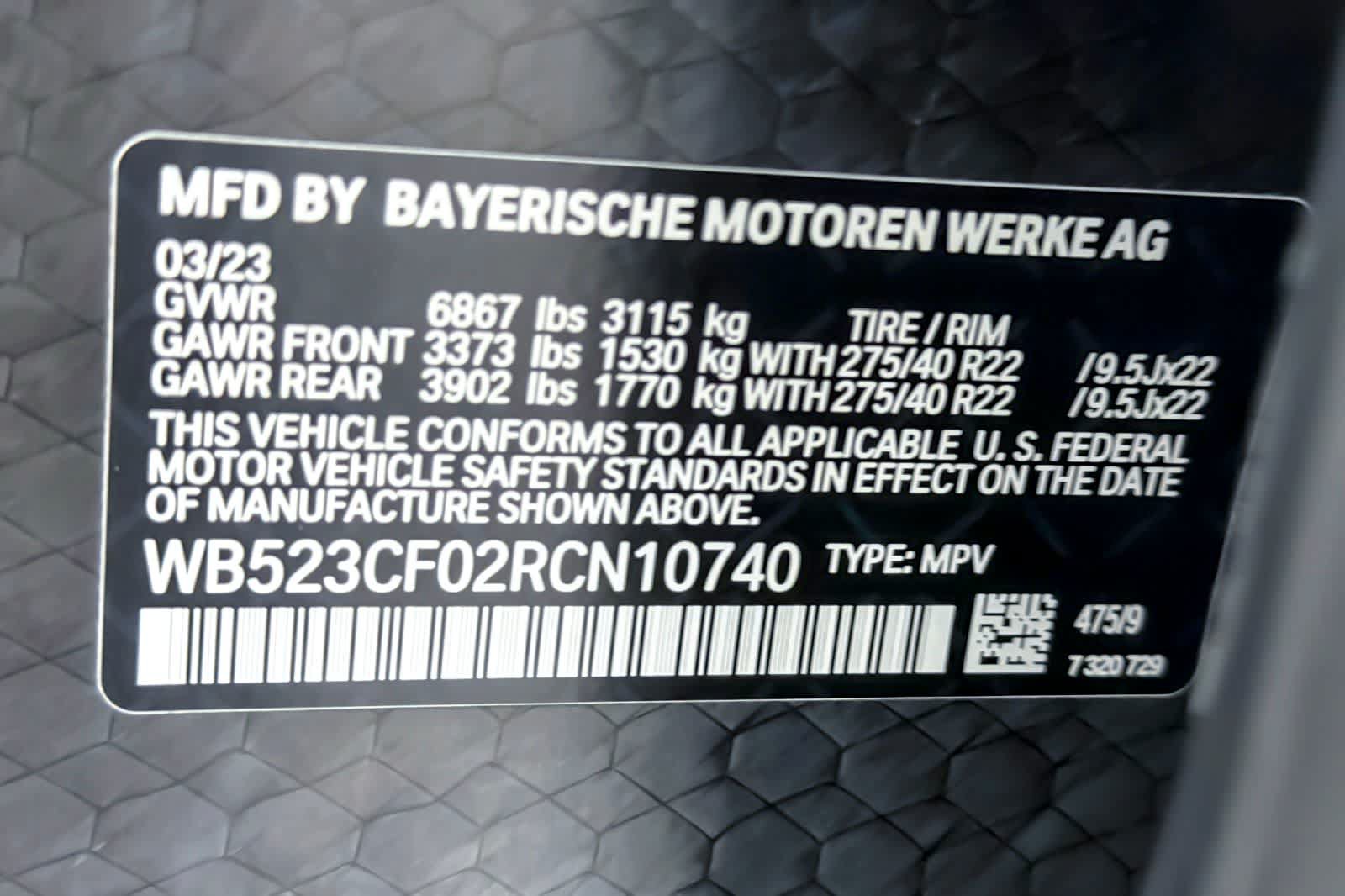 Used 2024 BMW iX xDrive50 w/ Sport Package AWD/4WD image 30