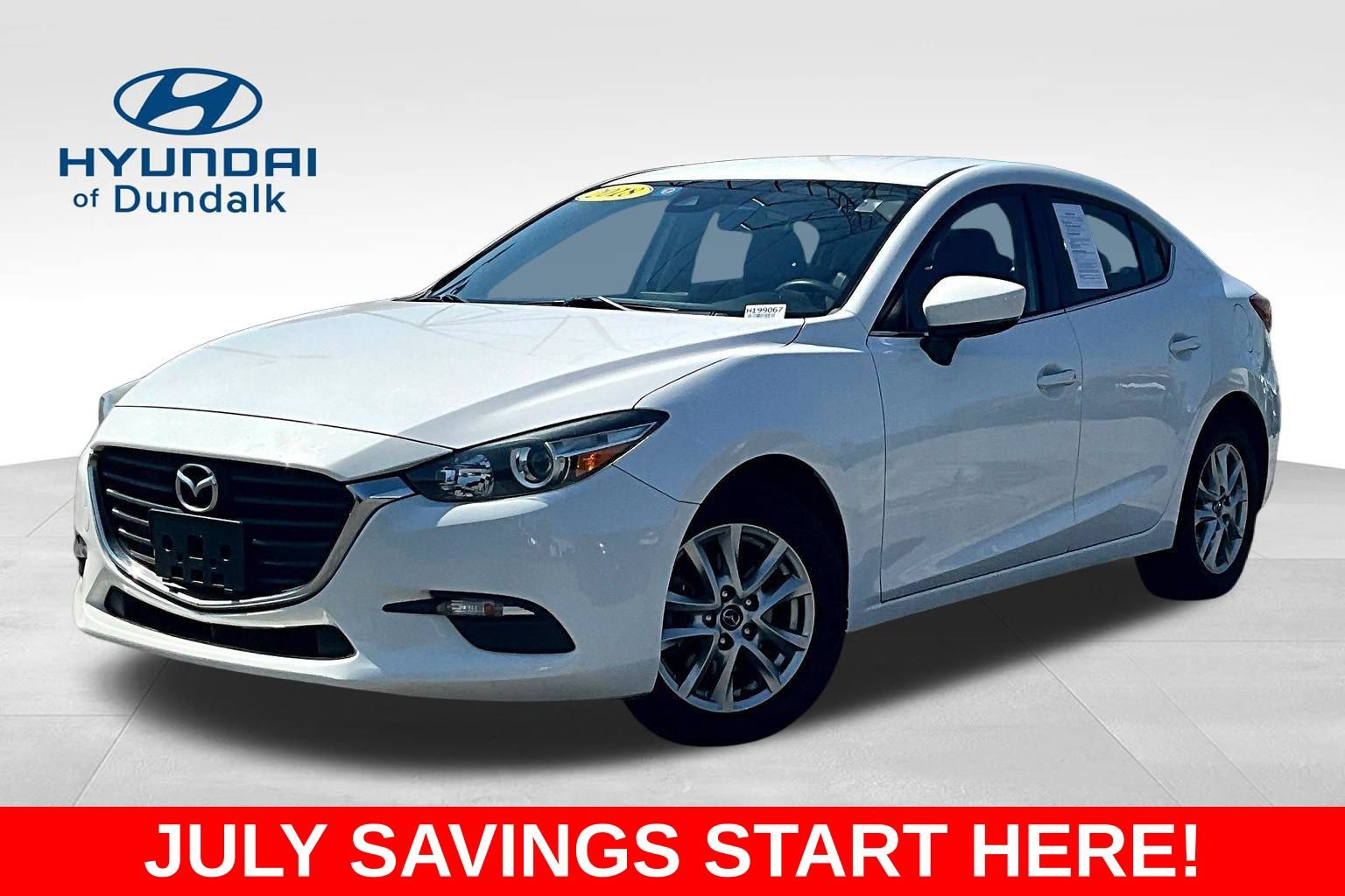 Used 2018 MAZDA MAZDA3 Sport w/ Preferred Equipment Package
