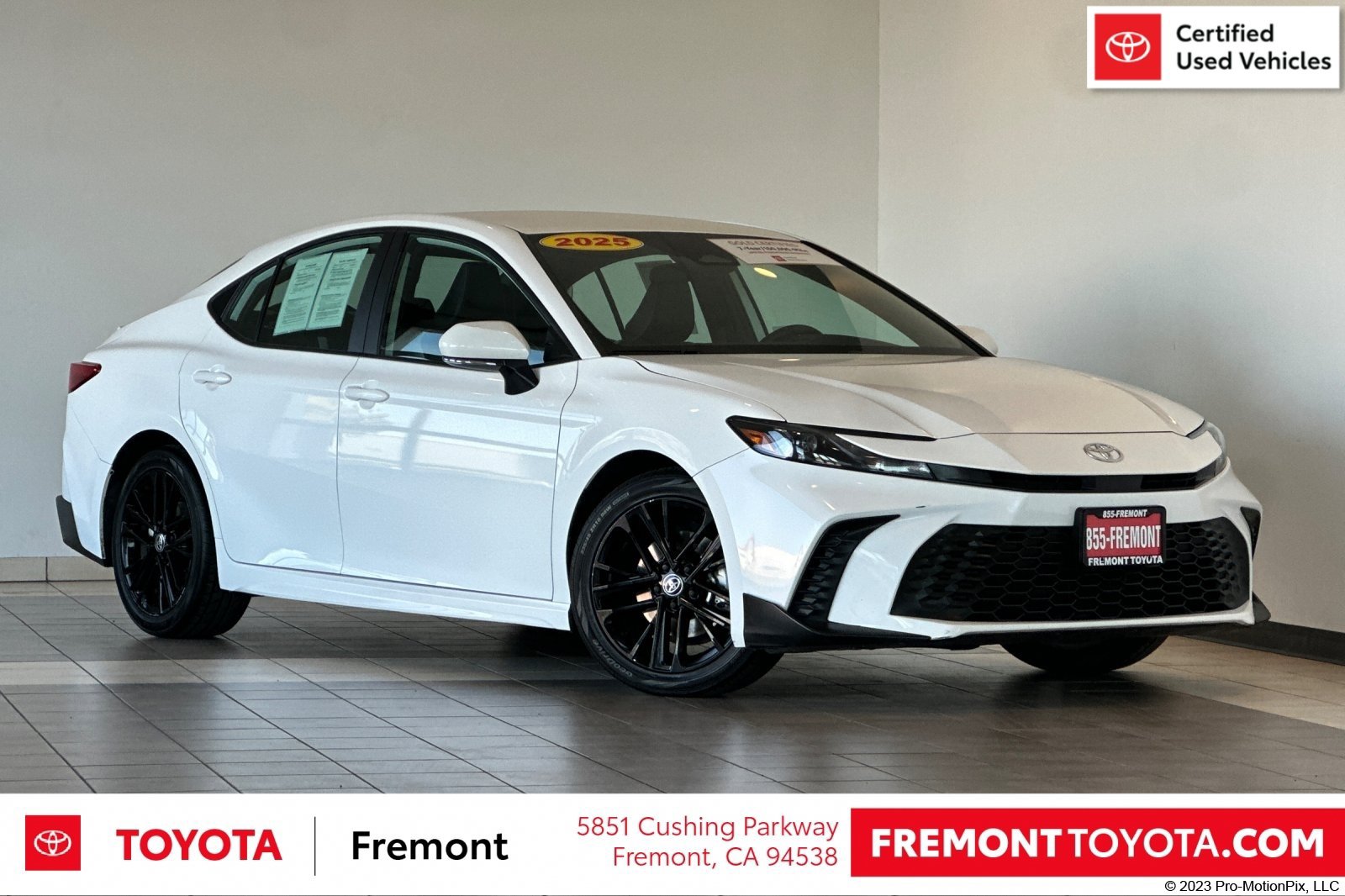Certified 2025 Toyota Camry SE