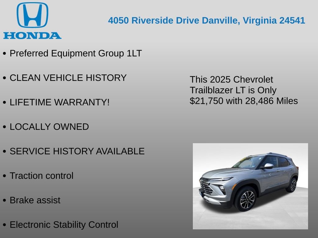 Used 2025 Chevrolet TrailBlazer LT image 7