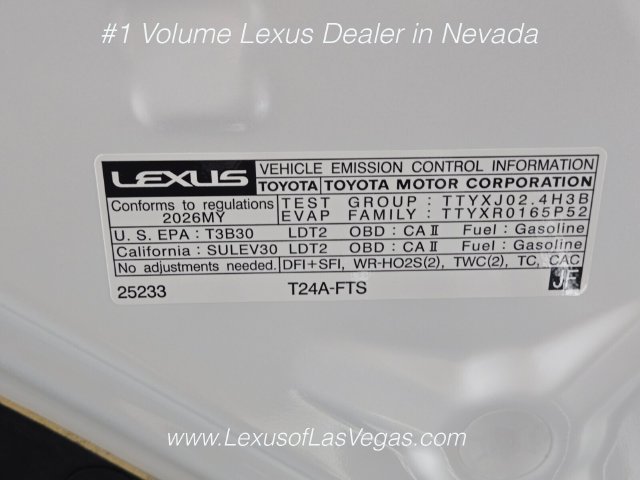 New 2026 Lexus RX 350 Premium Plus w/ Accessory Package (2T) FWD image 16