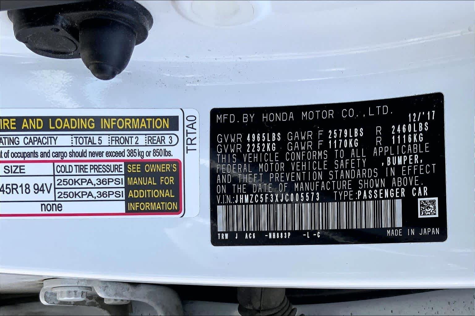 Used 2018 Honda Clarity Touring image 34