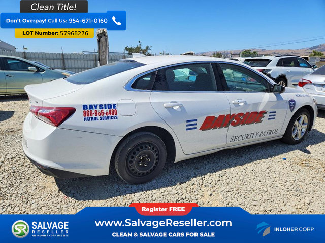 Used 2022 Chevrolet Malibu LT w/ LPO, Floor Liner Package FWD image 4