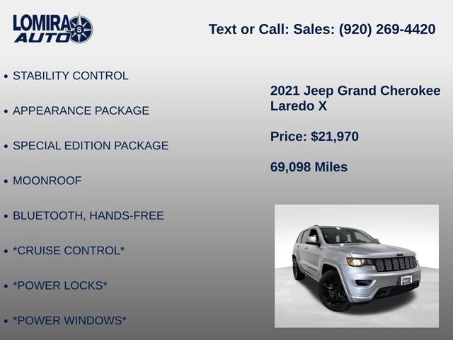 Used 2021 Jeep Grand Cherokee Altitude AWD/4WD image 21
