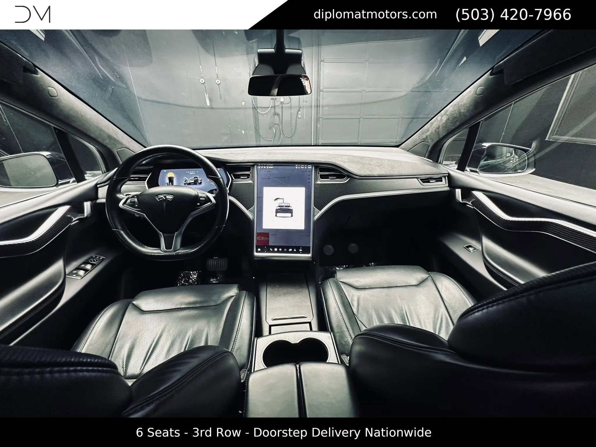 Used 2017 Tesla Model X 90D AWD/4WD image 40