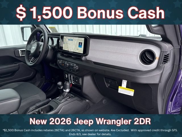 New 2026 Jeep Wrangler Sport AWD/4WD image 24