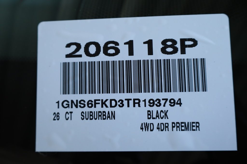Used 2026 Chevrolet Suburban Premier w/ Sun And Tow Package AWD/4WD image 39