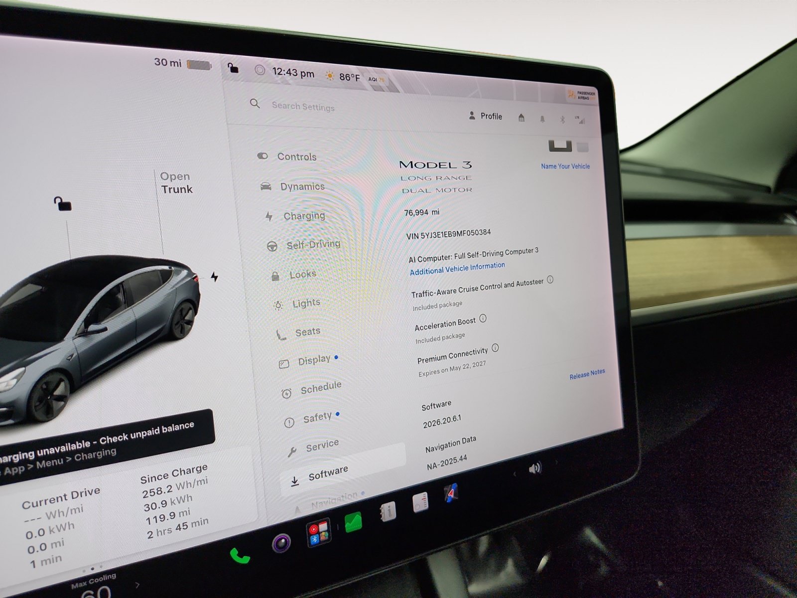 Used 2021 Tesla Model 3 Long Range AWD/4WD image 16