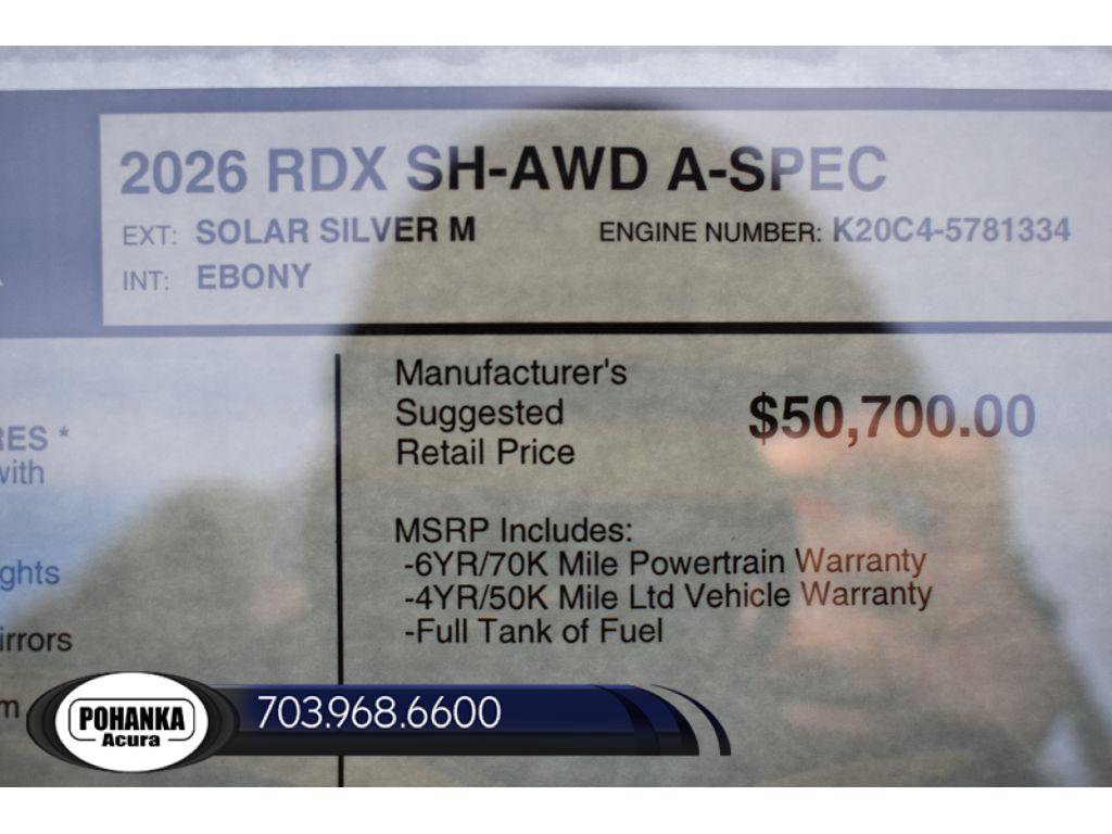 New 2026 Acura RDX A-Spec image 41