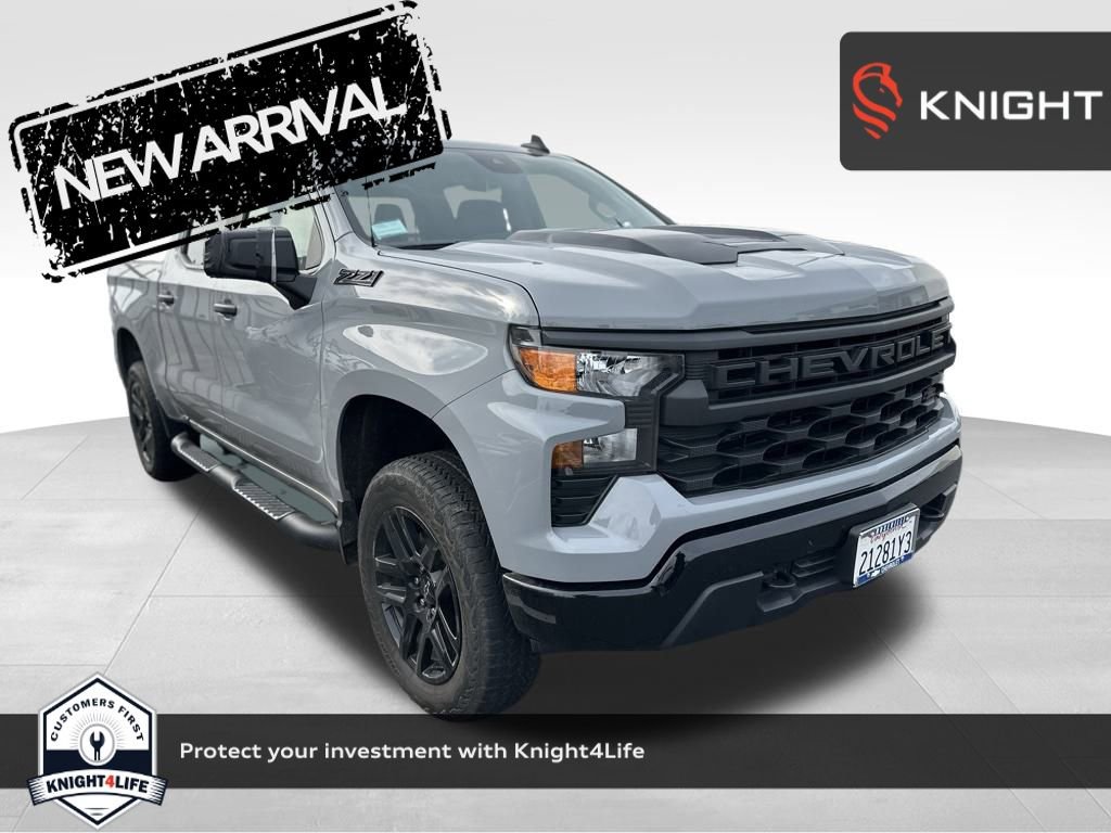 Used 2024 Chevrolet Silverado 1500 Custom Trail Boss w/ Turbomax Blackout Package