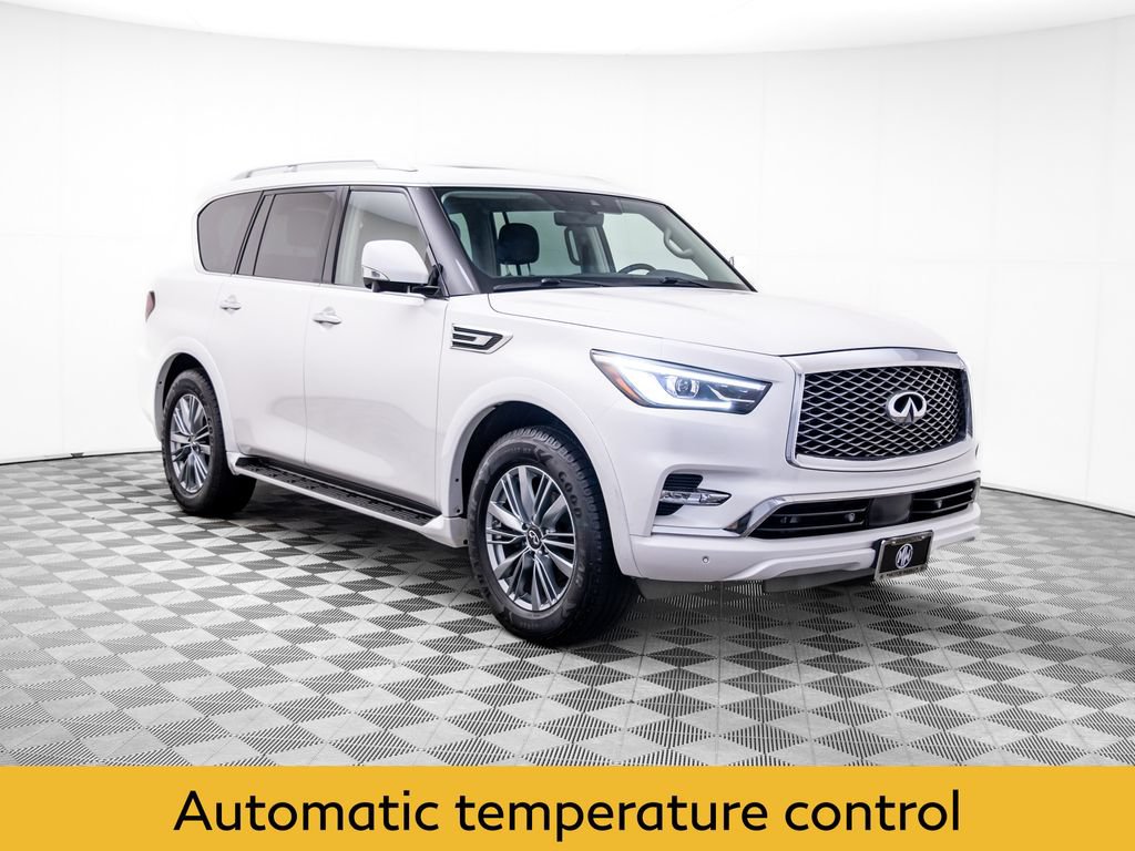 Used 2021 INFINITI QX80 Luxe w/ Cargo Package AWD/4WD image 8