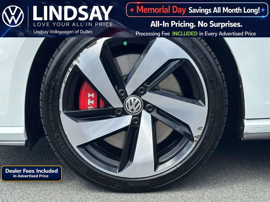 Used 2018 Volkswagen GTI SE w/ SE Leather Package FWD image 8