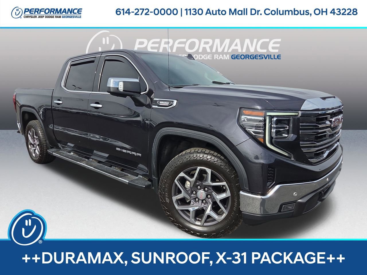 Used 2022 GMC Sierra 1500 SLT w/ SLT Premium Plus Package AWD/4WD image 1