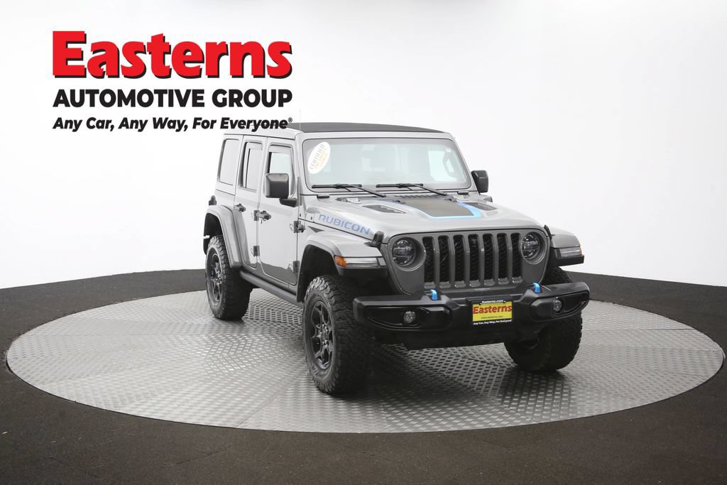 Used 2022 Jeep Wrangler Unlimited Rubicon 4xe w/ Cold Weather Group AWD/4WD image 52