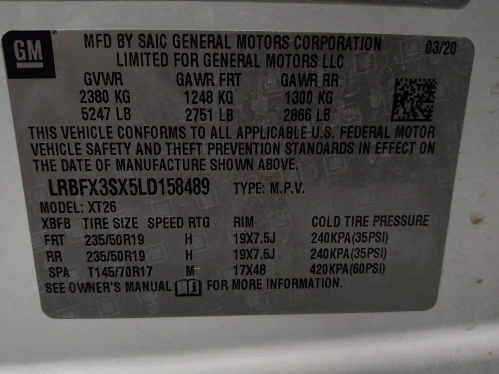Used 2020 Buick Envision Premium w/ LPO, Active Package AWD/4WD image 33
