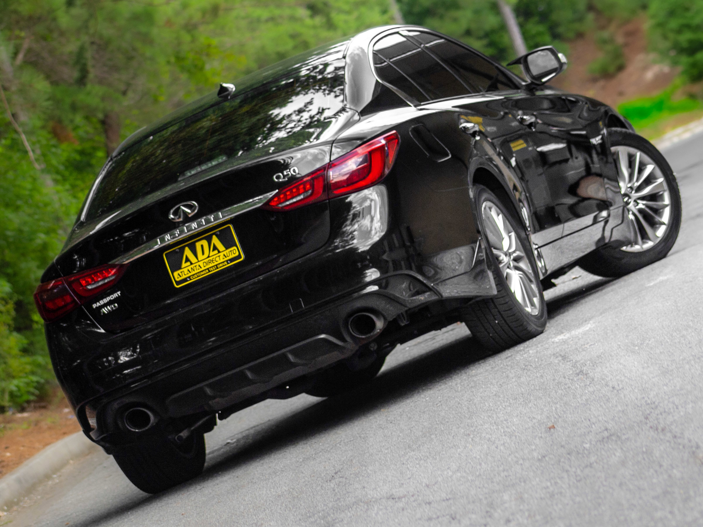 Used 2019 INFINITI Q50 Luxe w/ Essential Package (3.0T Luxe) image 24