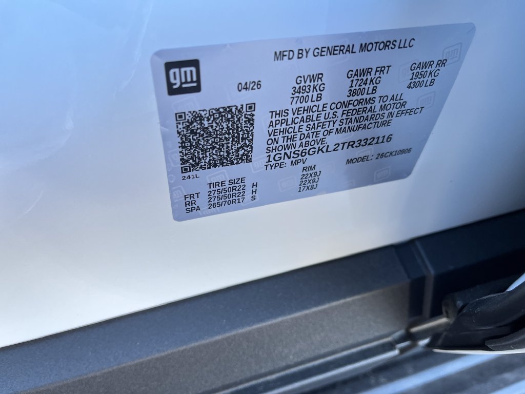 New 2026 Chevrolet Suburban High Country w/ Sun And Tow Package AWD/4WD image 30