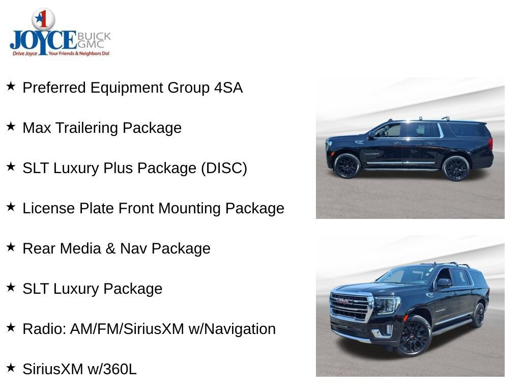 Certified 2021 GMC Yukon XL SLT w/ SLT Luxury Plus Package AWD/4WD image 10