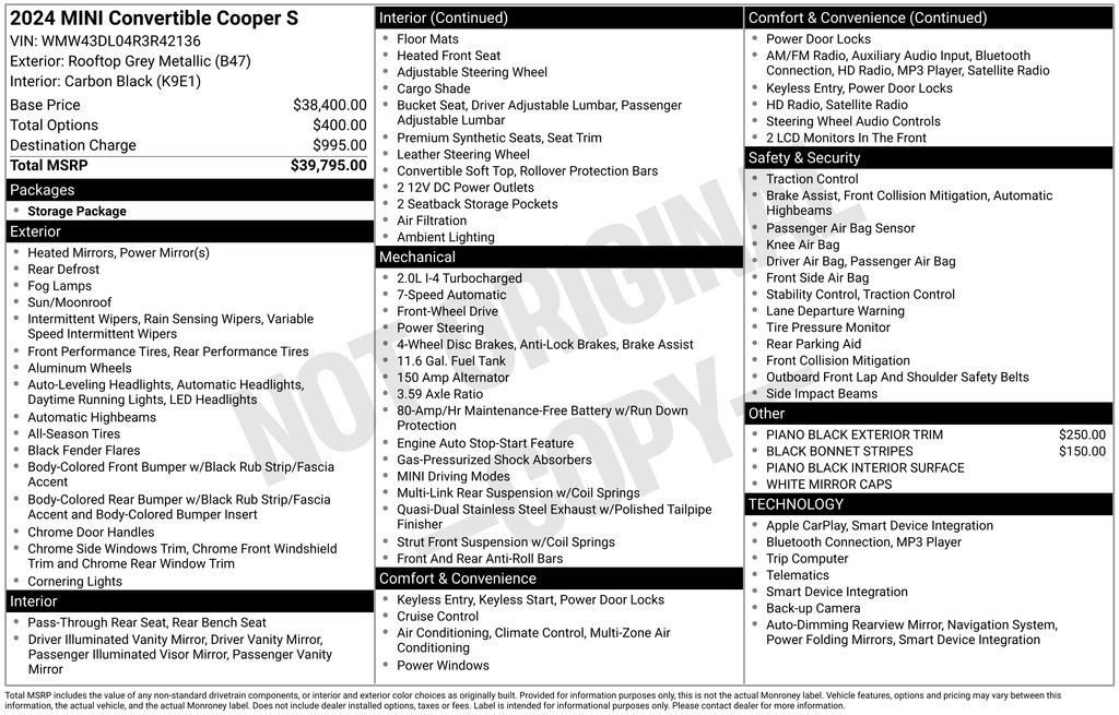 Certified 2024 MINI Cooper S FWD image 9