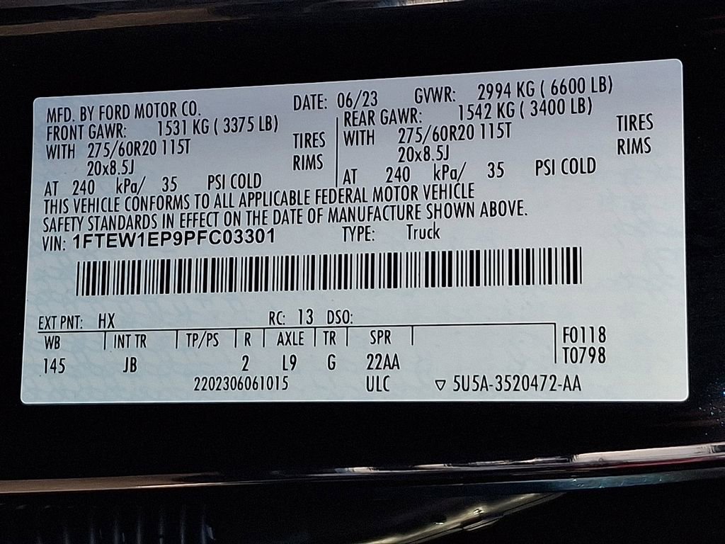 Certified 2023 Ford F150 XL w/ STX Appearance Package image 28