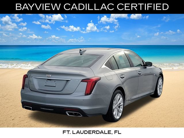 Certified 2025 Cadillac CT5 Premium Luxury w/ Sun And Sound Package RWD image 6