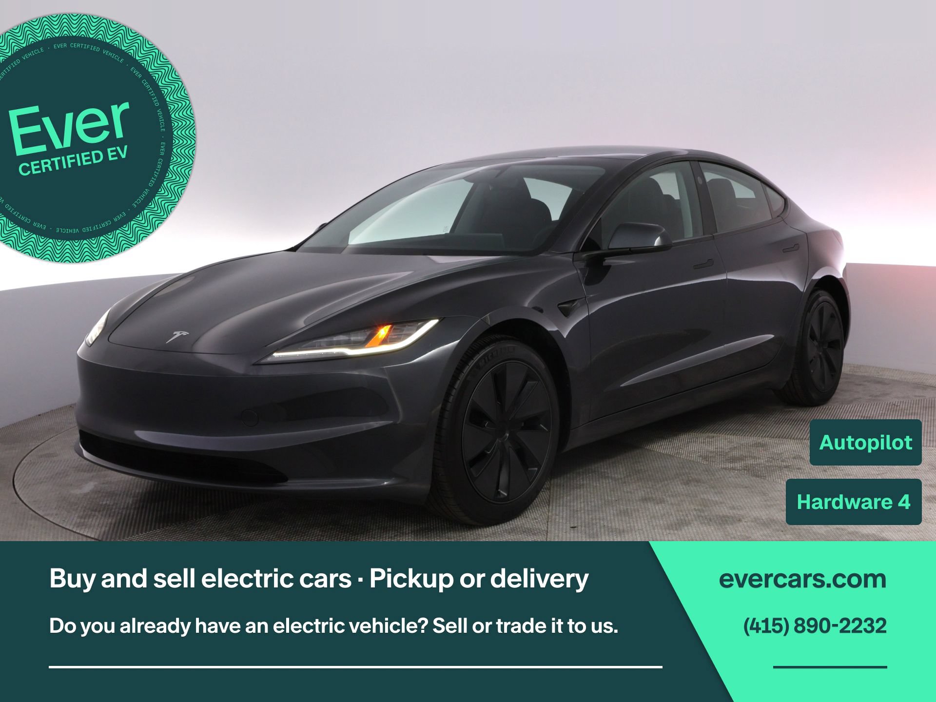Used 2025 Tesla Model 3 Long Range RWD image 1