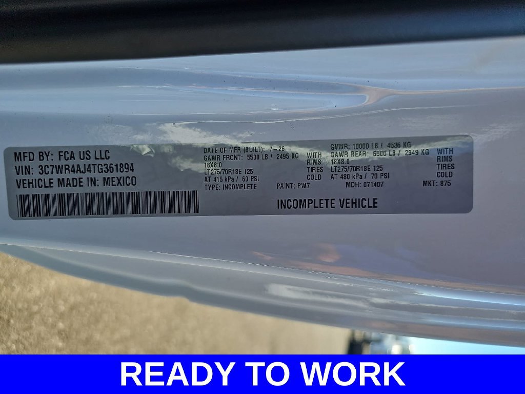 New 2026 RAM 2500 Tradesman RWD image 41