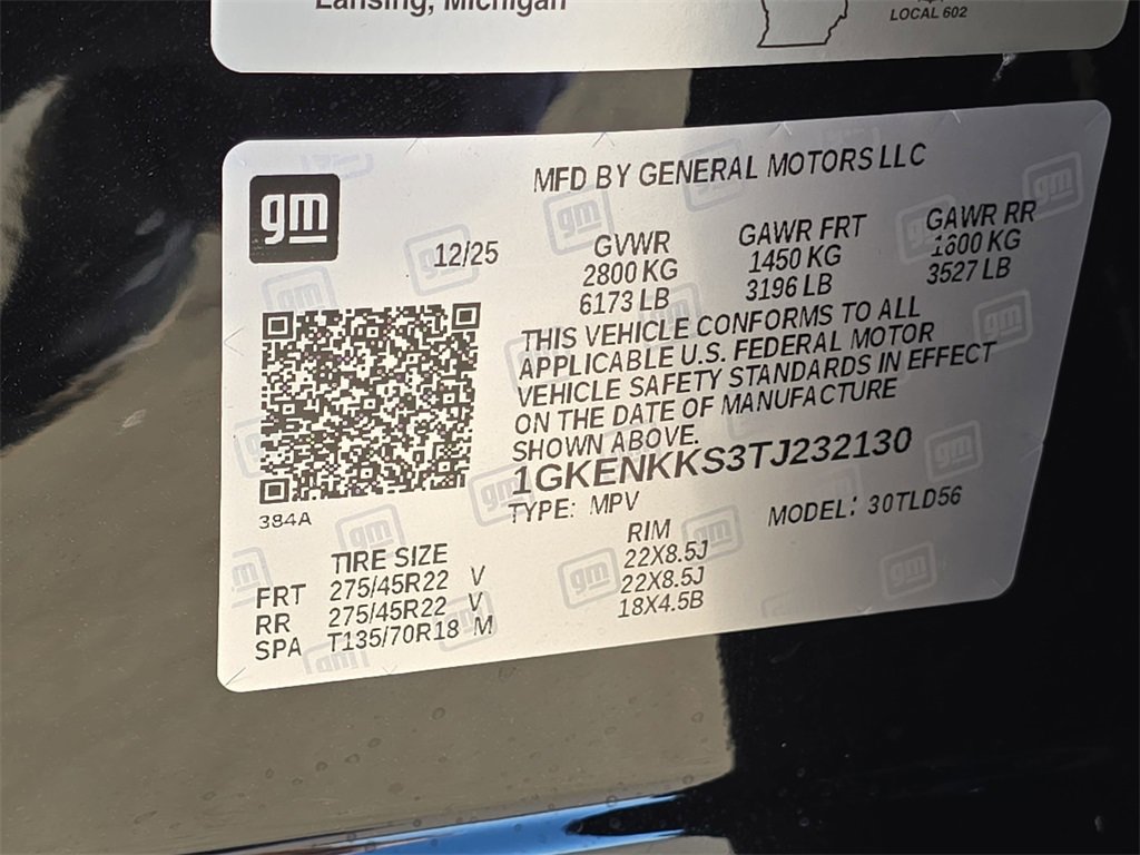 New 2026 GMC Acadia Elevation w/ Black Edition image 36