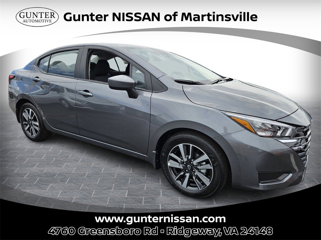 New 2025 Nissan Versa SV w/ Trunk Package image 1
