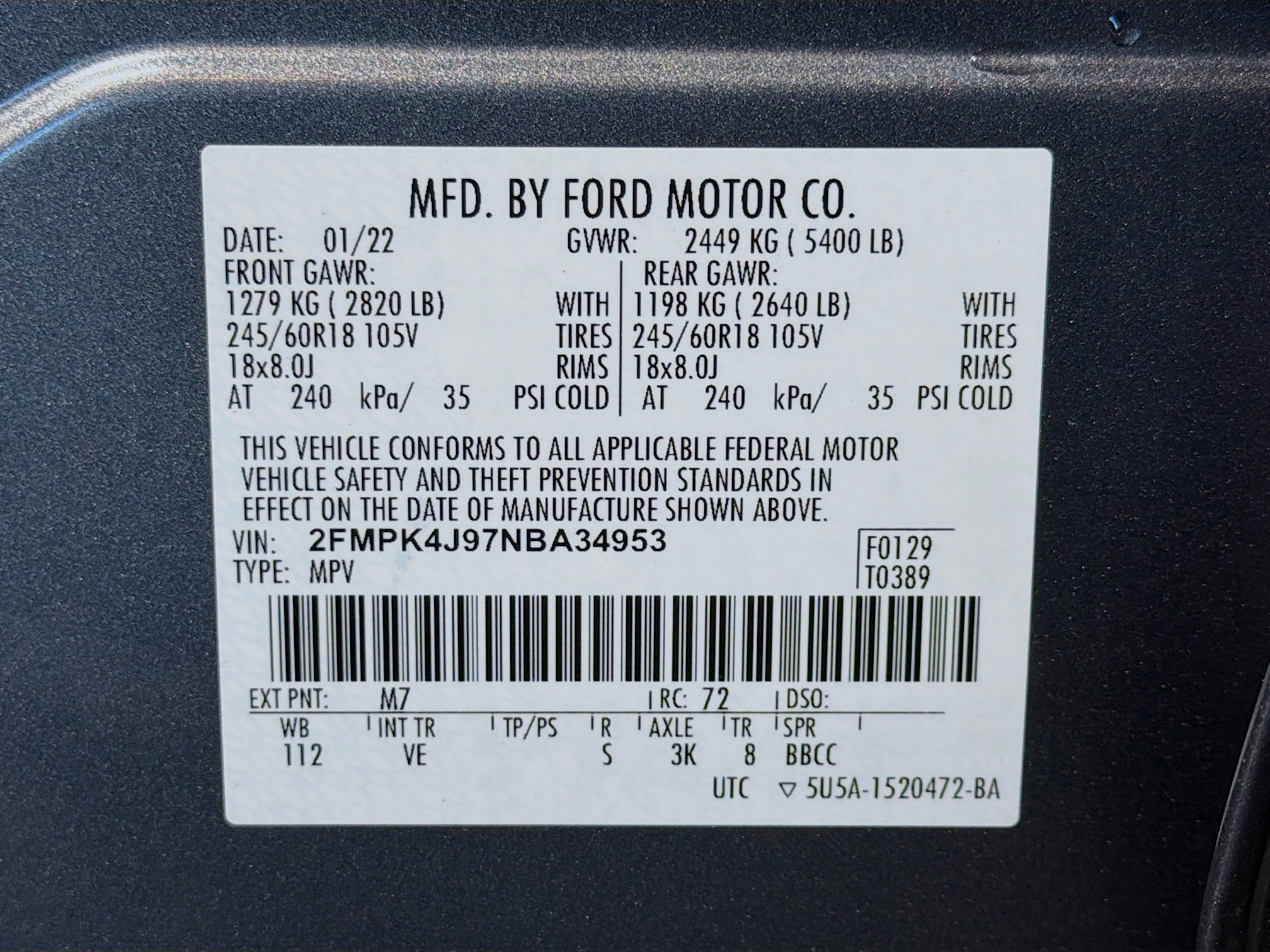 Used 2022 Ford Edge SEL image 12