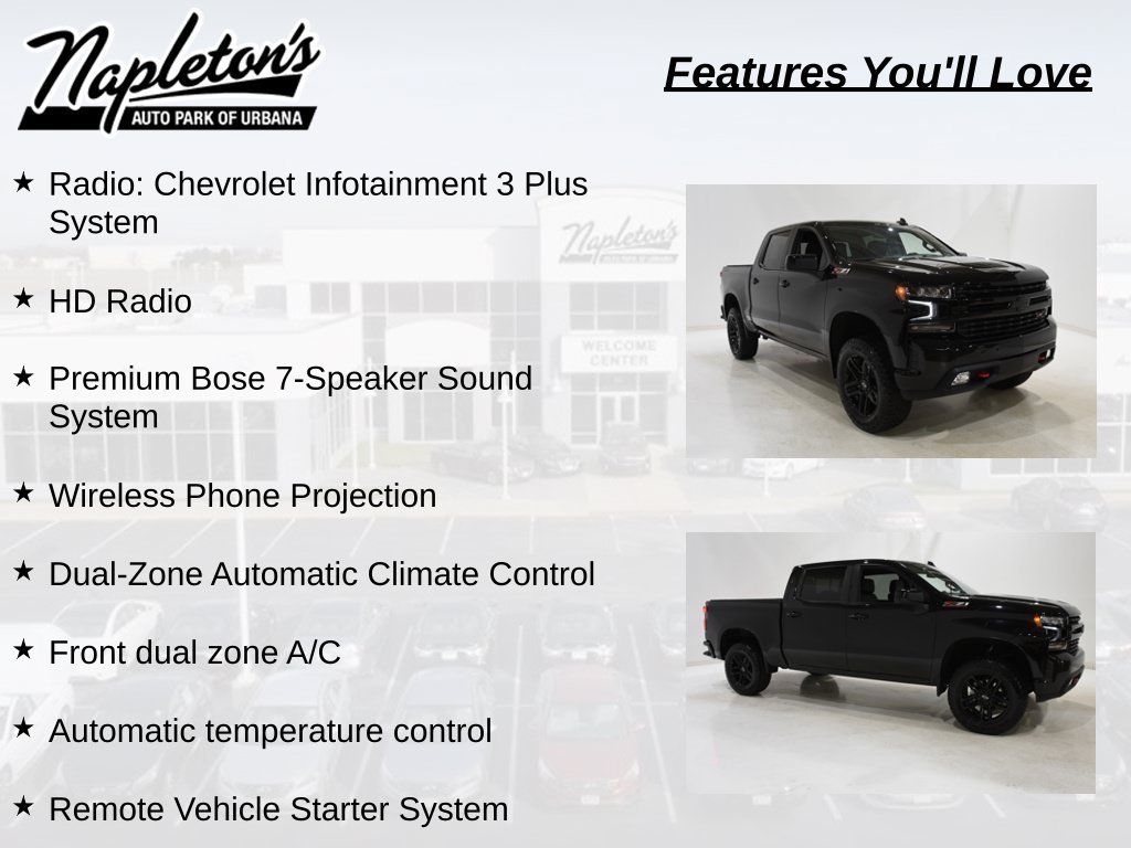 Used 2021 Chevrolet Silverado 1500 LT Trail Boss w/ Convenience Package II AWD/4WD image 15