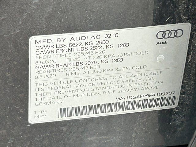 Used 2015 Audi Q5 3.0T Premium Plus w/ Technology Package image 38