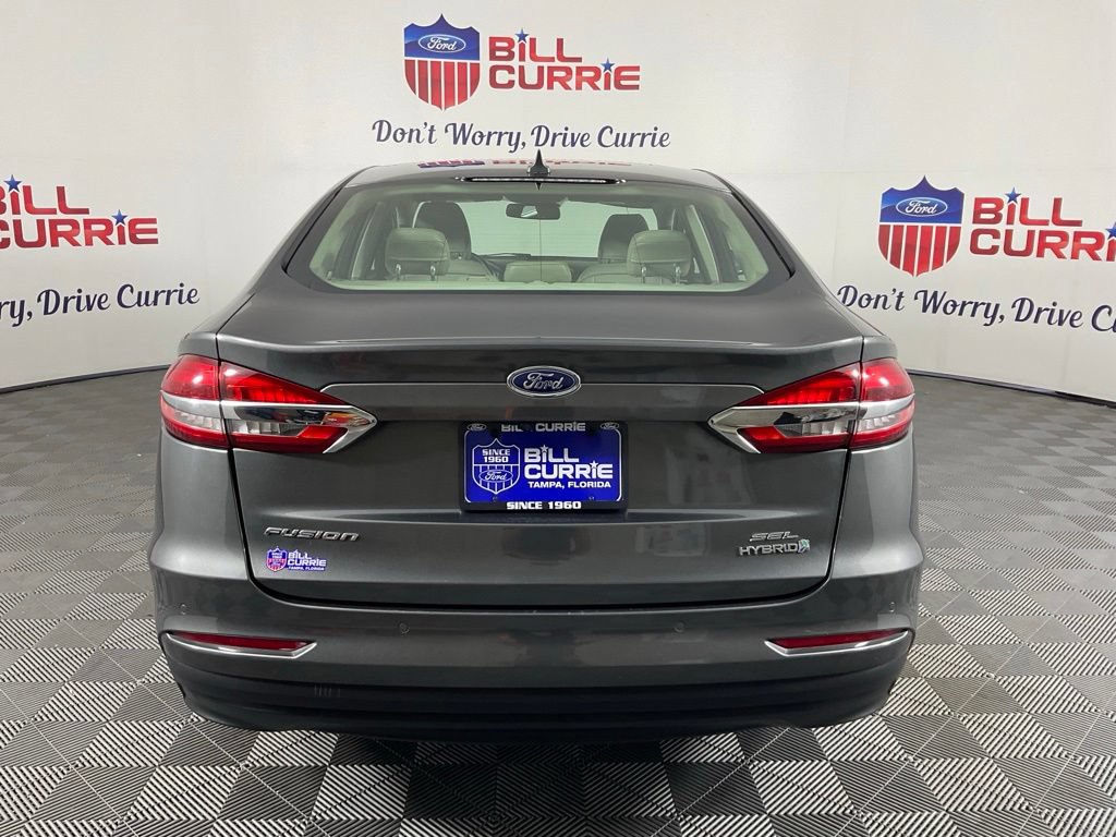 Certified 2019 Ford Fusion SEL FWD image 4