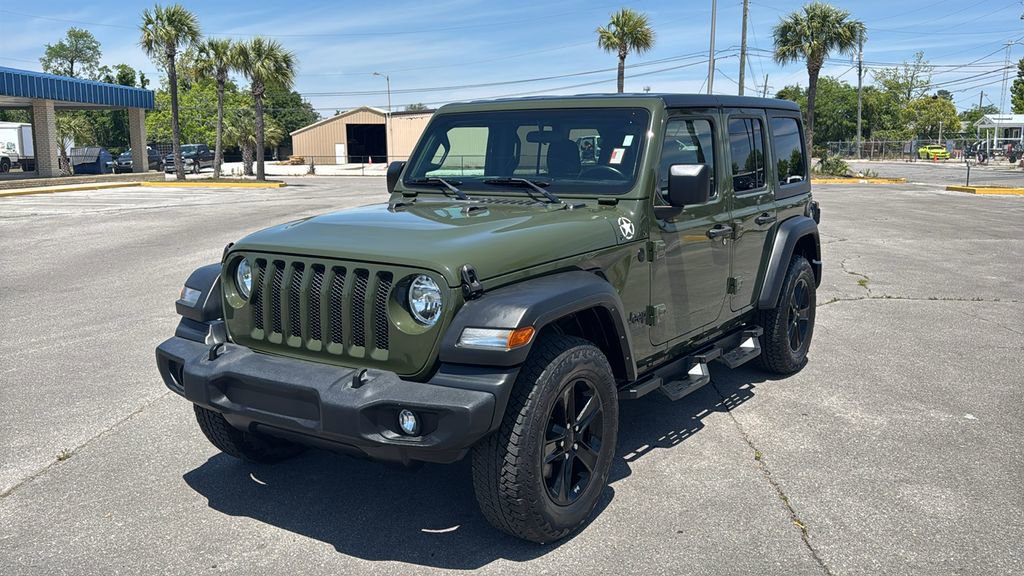 Used 2021 Jeep Wrangler Unlimited Sport AWD/4WD image 2