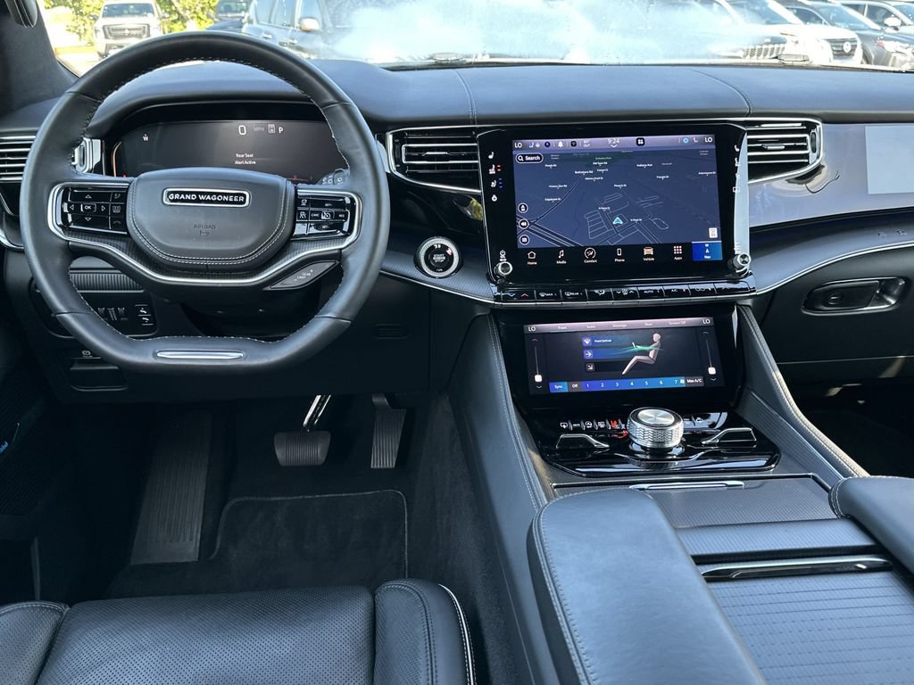 Certified 2024 Jeep Grand Wagoneer Series II Obsidian w/ Quick Order Packagew 28T AWD/4WD image 10