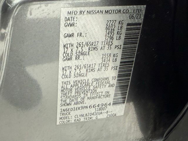 Used 2023 Nissan Frontier SV image 43