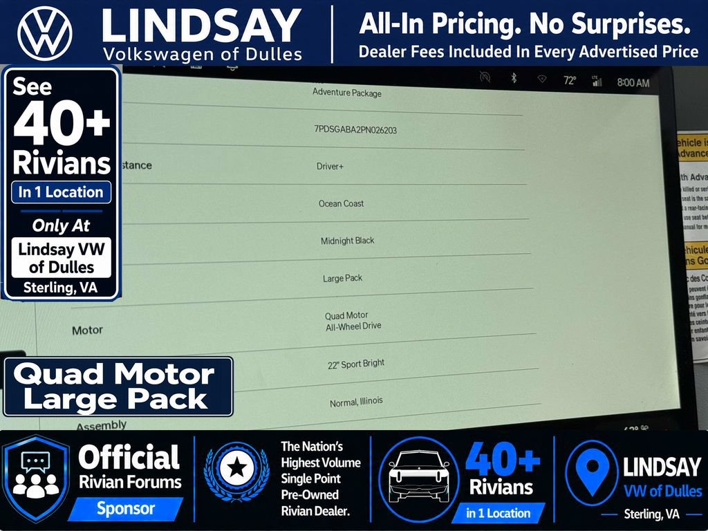 Used 2023 Rivian R1S Adventure AWD/4WD image 23