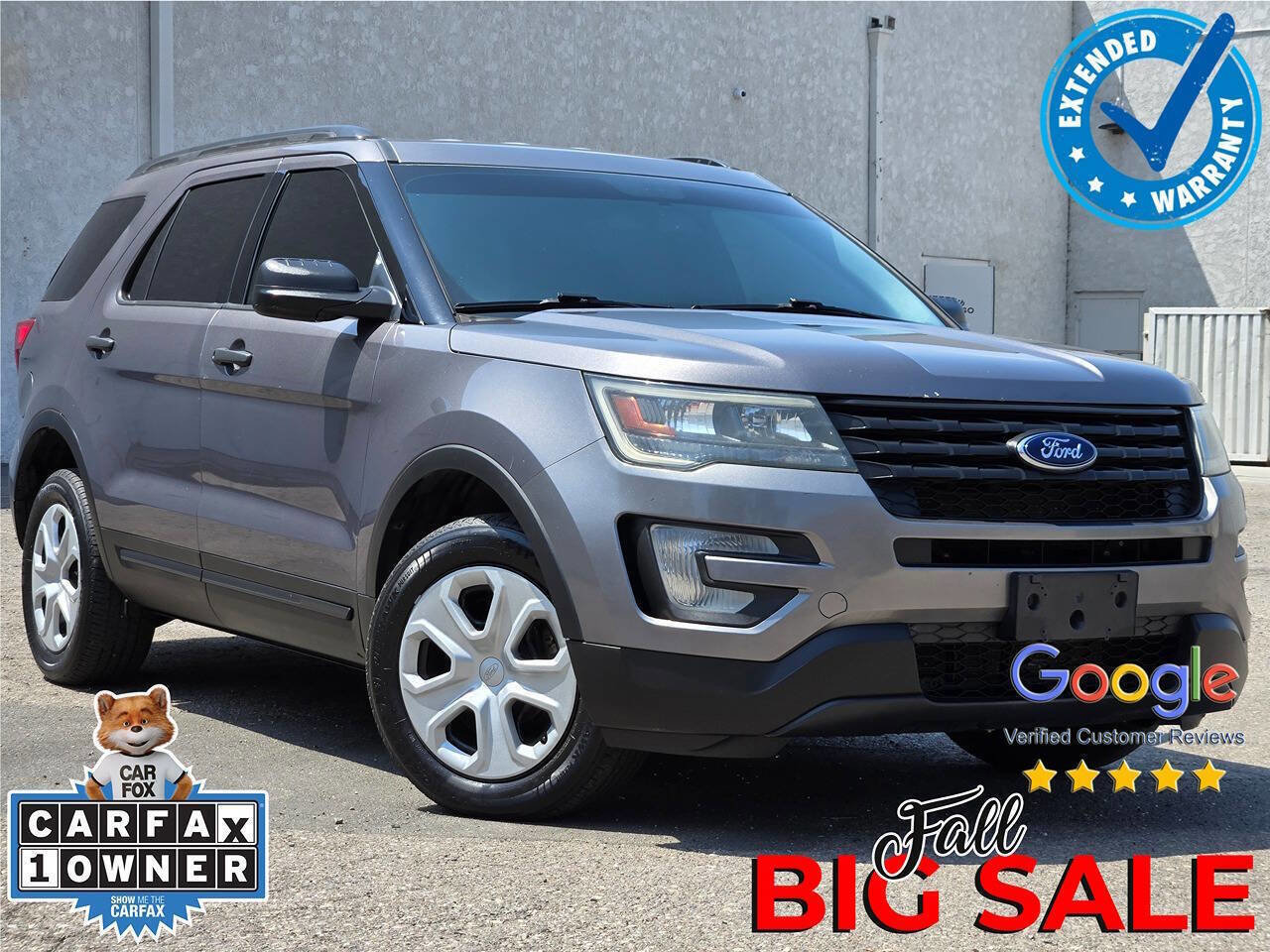 Used 2017 Ford Explorer 4WD Police Interceptor w/ Ultimate Wiring Package image 1