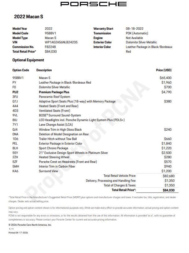 Certified 2023 Porsche Macan AWD/4WD image 6