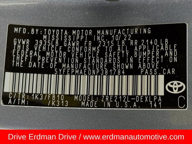 Used 2022 Toyota Corolla LE image 31