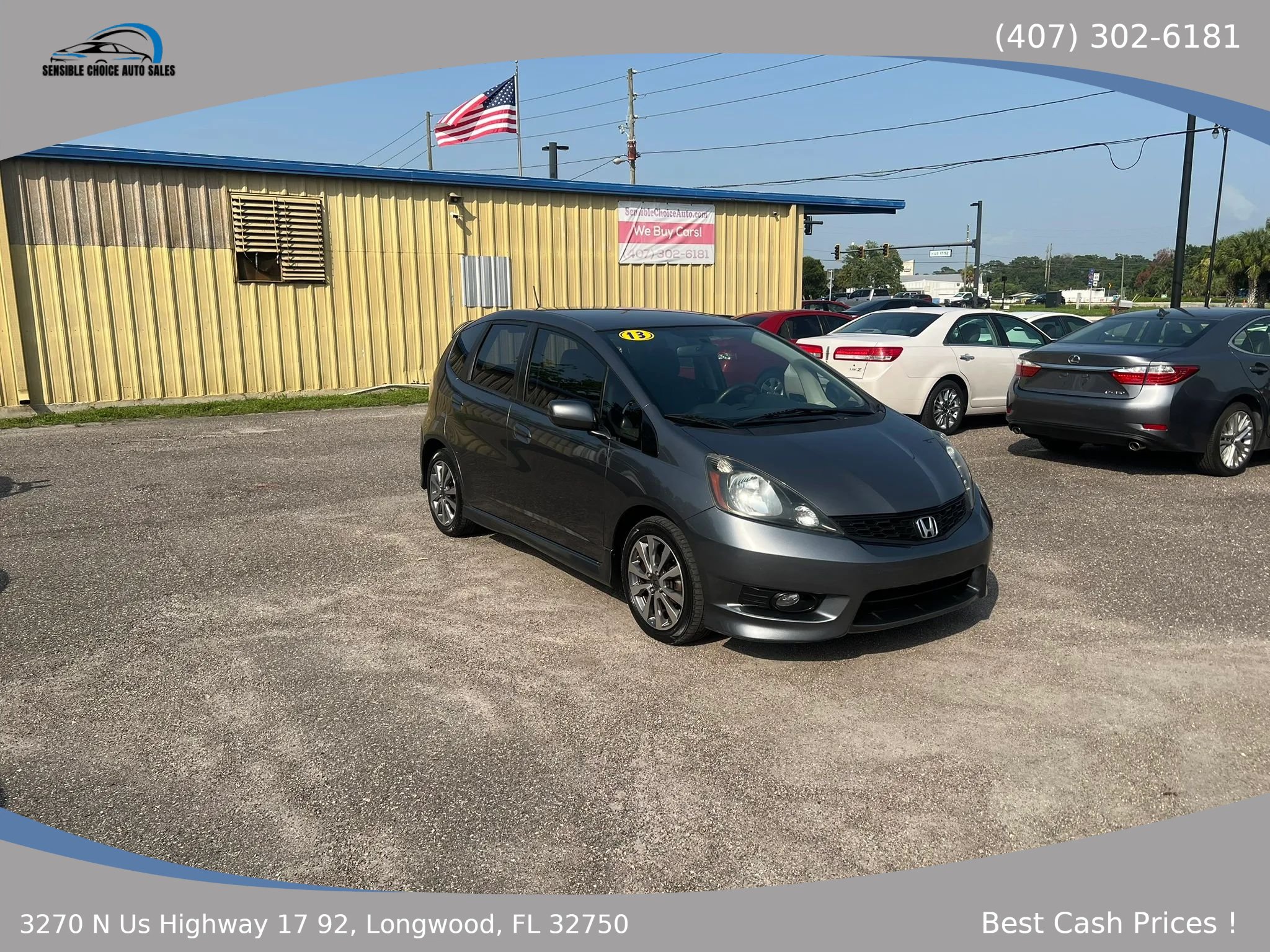 Used 2013 Honda Fit Sport image 1