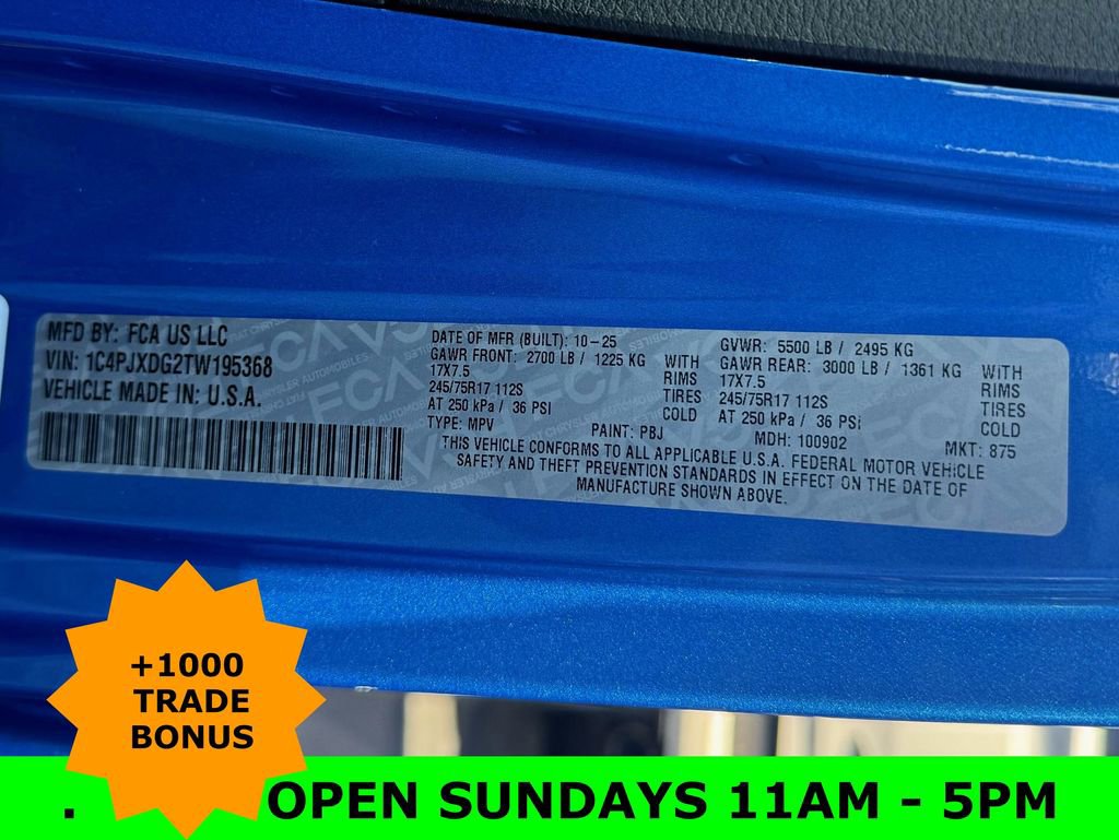 New 2026 Jeep Wrangler Sport S image 29